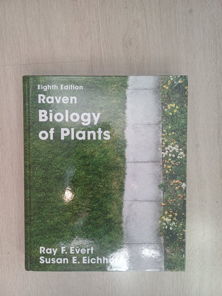 Raven Biology of plants (Ray F. Evert / Susan E. Eichhorn), Boeken, Ophalen of Verzenden, Zo goed als nieuw, Hoger Onderwijs