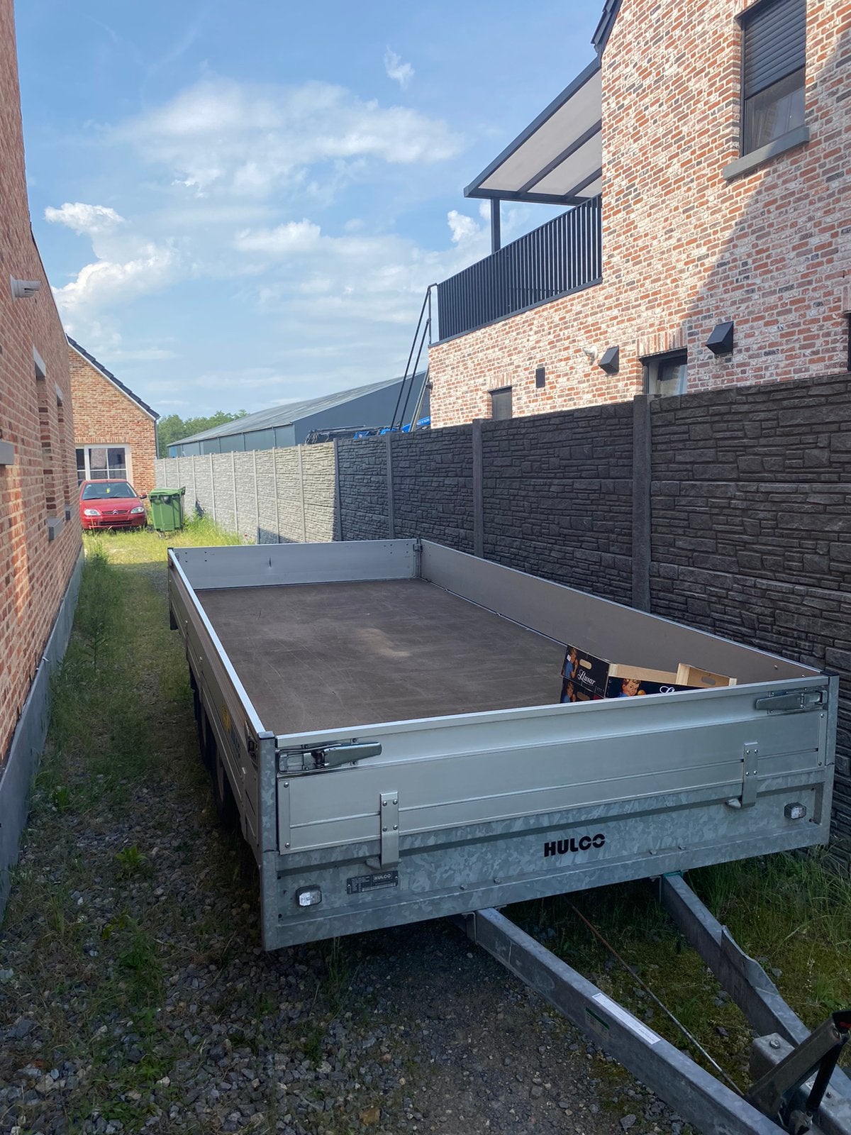 Professionele Hulco grote aanhangwagen, Enlèvement, Comme neuf
