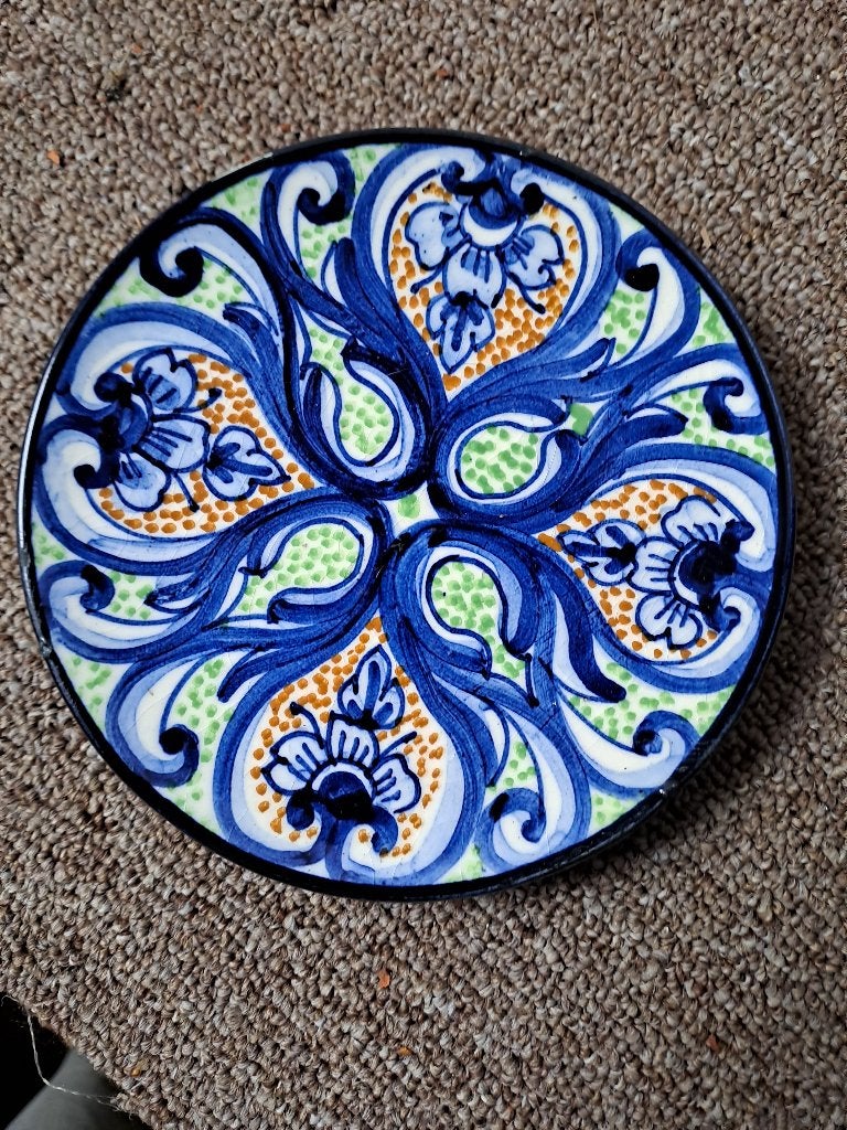Mooi Pascual Zorrilla bordje, Ophalen