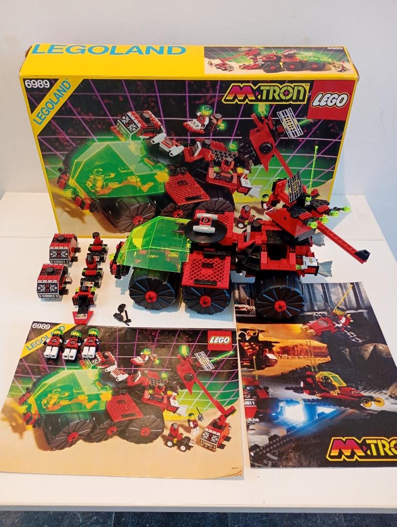 Lego 6989 MTron met doos en instructie, Gebruikt, Lego, Ophalen of Verzenden, Compleet