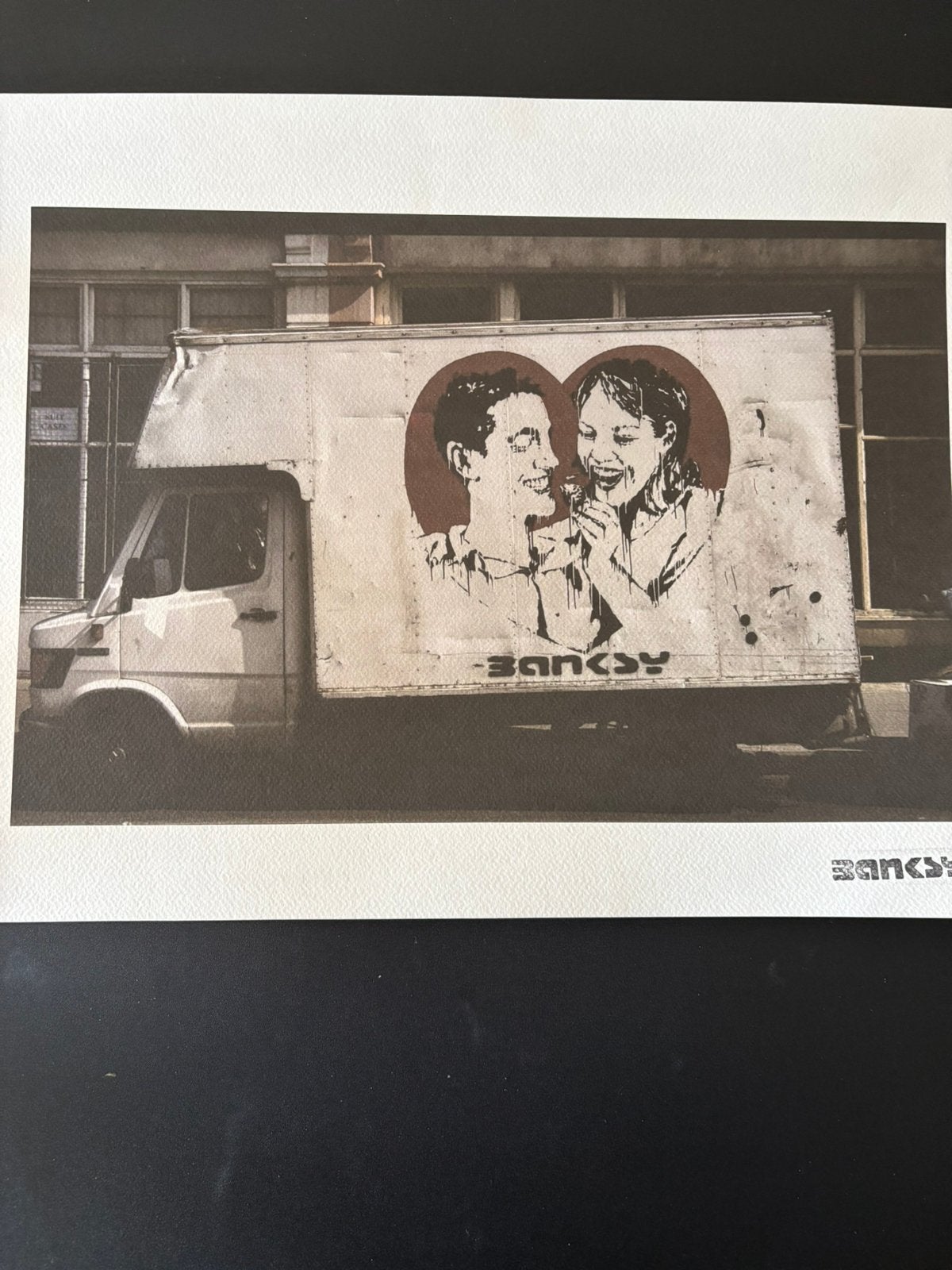 Banksy, Enlèvement, Comme neuf