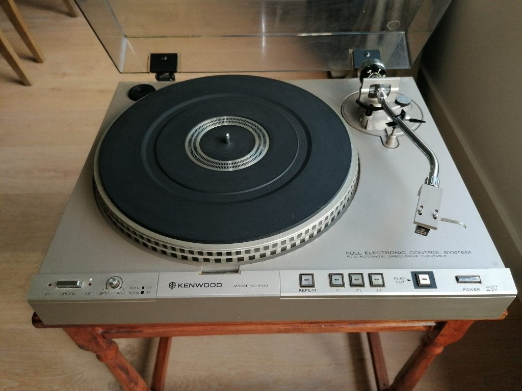 Platendraaier Kenwood, Enlèvement, Utilisé