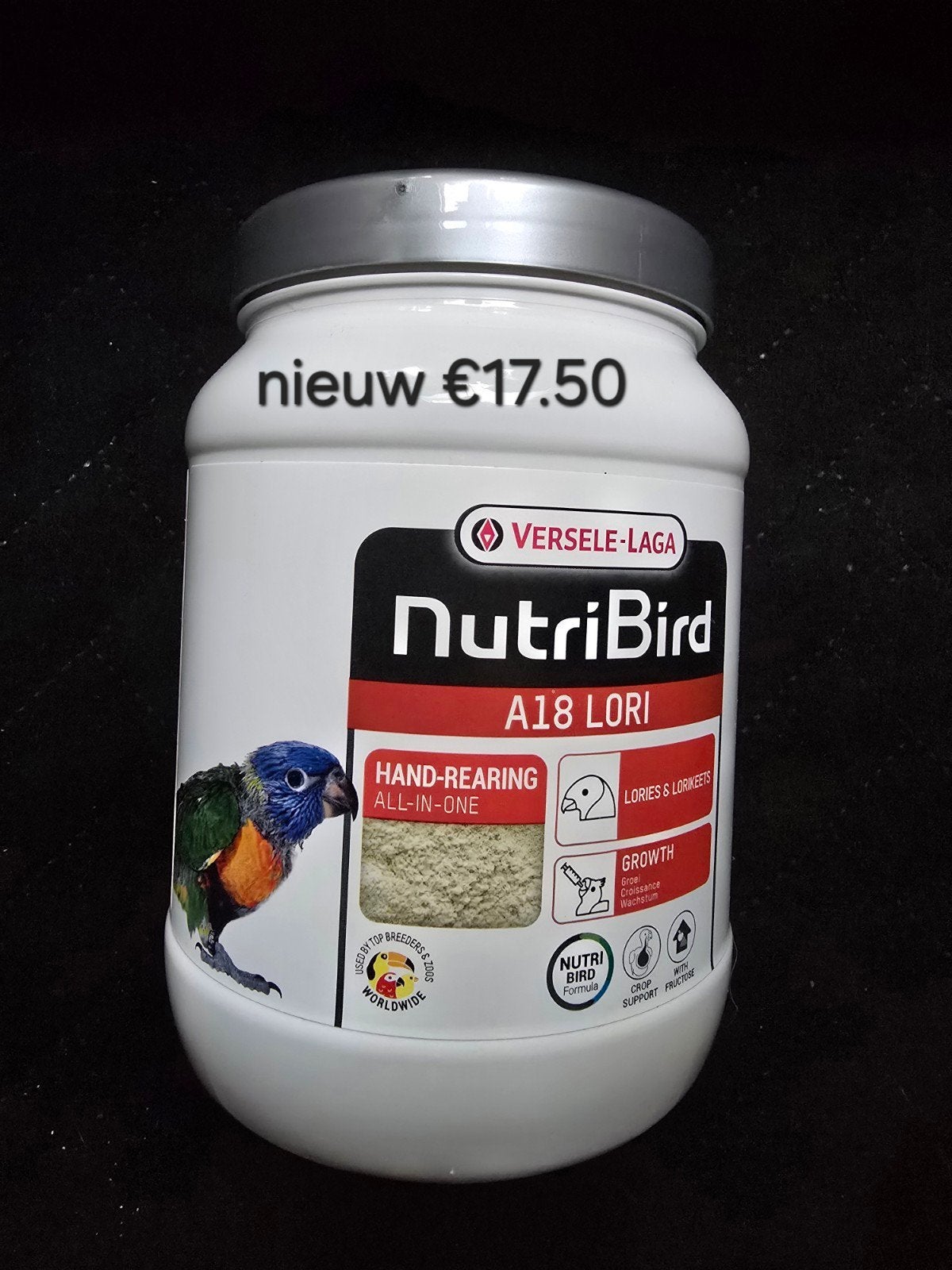 nieuw lori handopfok a18 en aves lori nectar samen, Dieren en Toebehoren, Ophalen