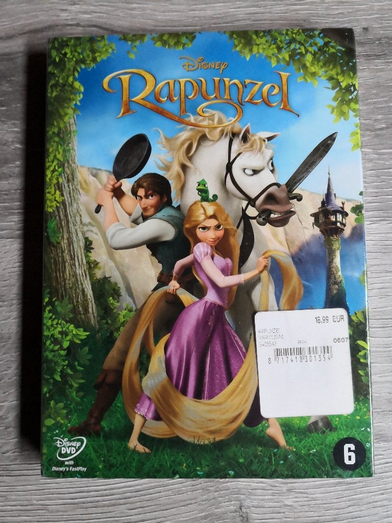 Walt Disney dvd rapunzel, Enlèvement ou Envoi, Néerlandais, Néerlandais