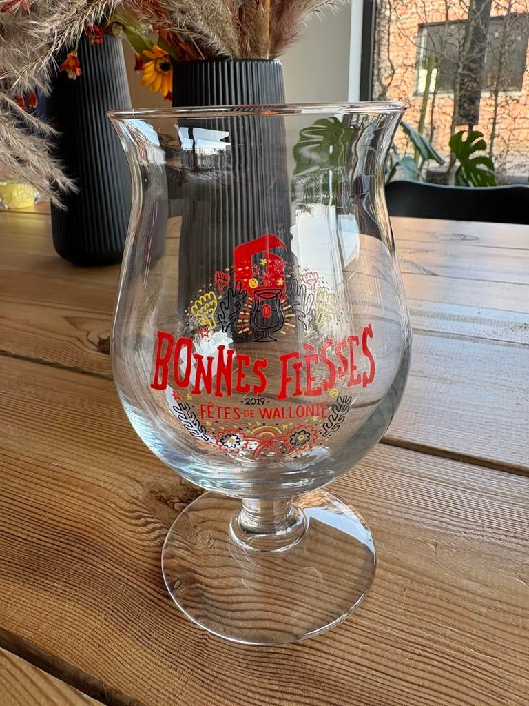 Duvel Fêtes de Wallonie 2019, Collections, Enlèvement ou Envoi, Comme neuf, Verre à bière