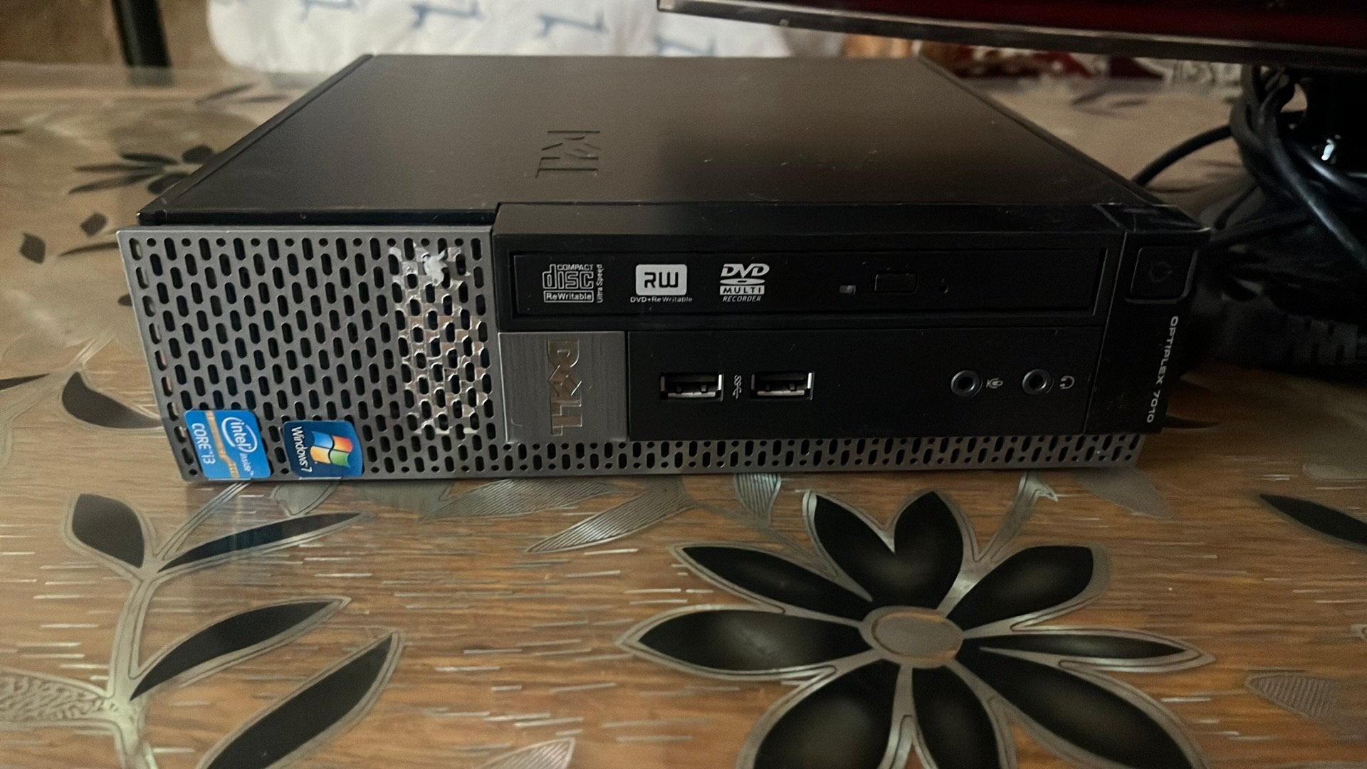 Micro Pc Dell + Samsung monitor, Ophalen, Zo goed als nieuw, HDD