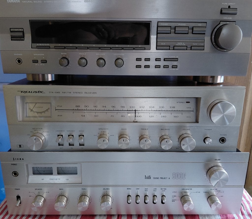 versterkers, Audio, Tv en Foto, Versterkers en Ontvangers, Ophalen, Gebruikt, Yamaha