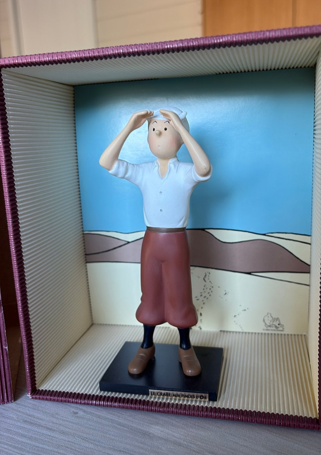 Tintin statuette - le crabe aux pinces d’or., Enlèvement ou Envoi