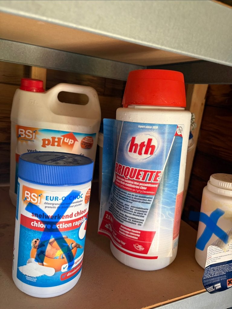 Zwembad producten, Ophalen, Nieuw, Reinigingsmiddel