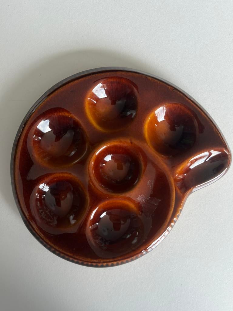 St. Clement Escargot bordjes 5x, Huis en Inrichting, Keuken | Servies, Ophalen of Verzenden, Zo goed als nieuw, Aardewerk