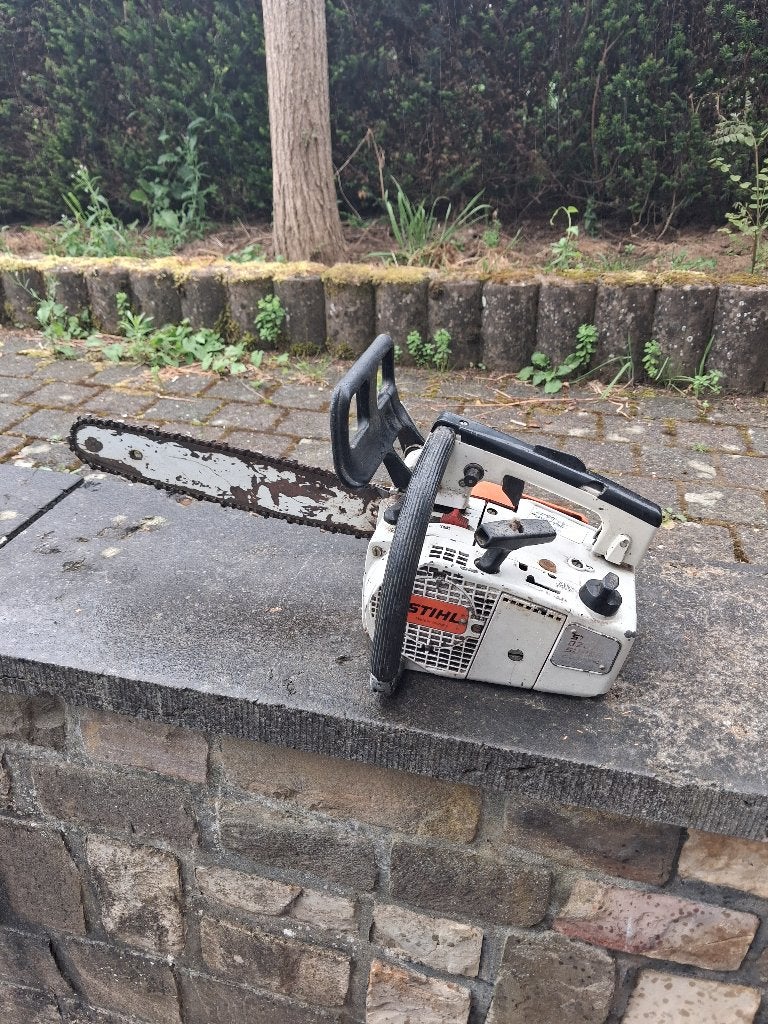 Kettingzaag Stihl, Ophalen, Kettingzaag