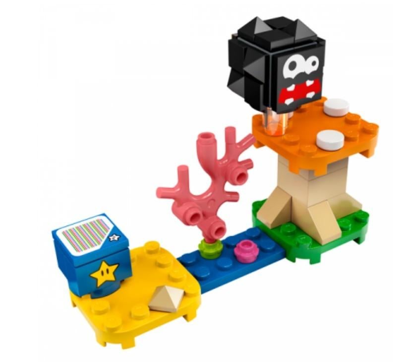 lego super mario 30389 fuzzy & paddenstoelplatform, Ophalen of Verzenden, Nieuw, Complete set, Lego