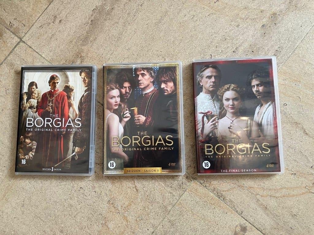 The BORGIAS crime family complet 3 DVD, Cd's en Dvd's, Inclusief doosje, Vanaf 16 jaar, Documentaire, Verzenden