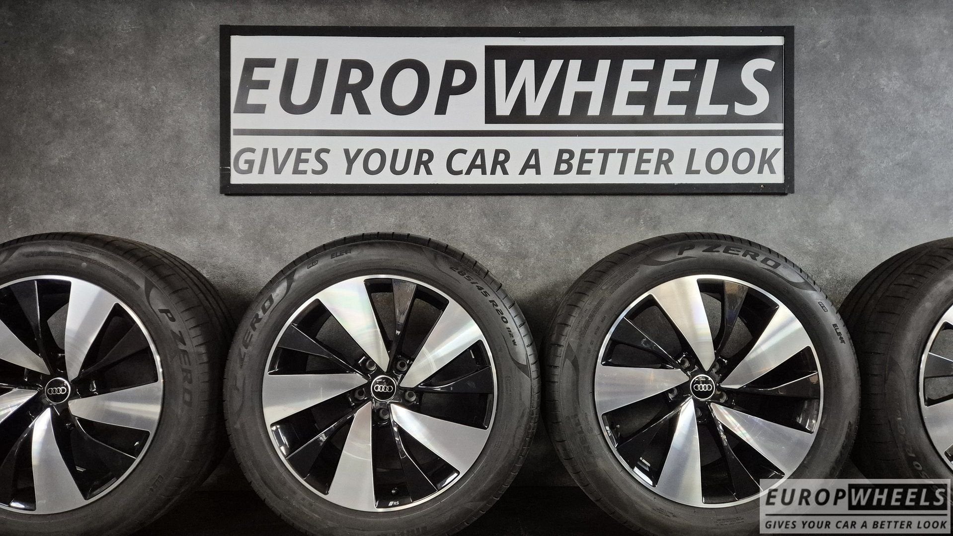 20 inch Audi Q6 RS e-tron velgen Pirelli zomerbanden, Pneus et Jantes, 285 mm, Véhicule de tourisme, Pneus été