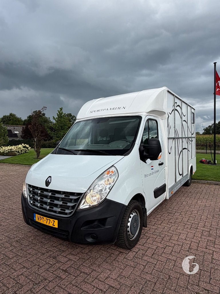 Prachtige Renault Verpas paardencamionette, opbouw 2022!, Enlèvement, Comme neuf, Polyester, Remorque 2 chevaux