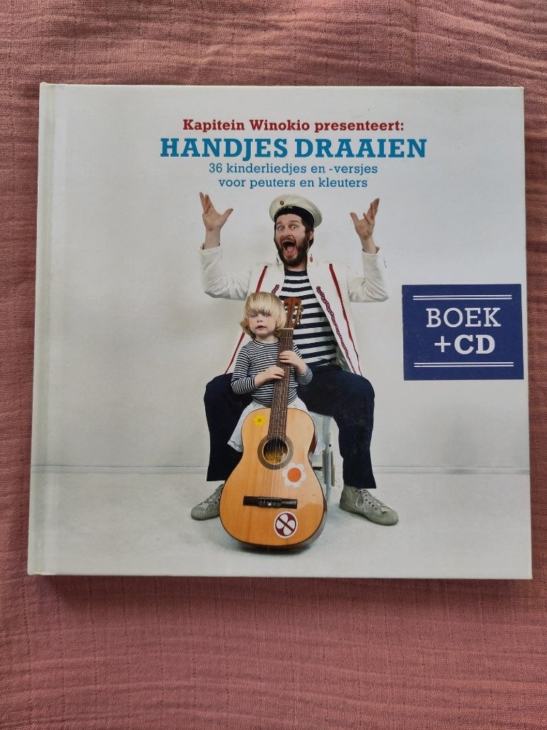 Kapitein Winokio Handjes draaien boek CD, Ophalen of Verzenden, Zo goed als nieuw, Luisterboek