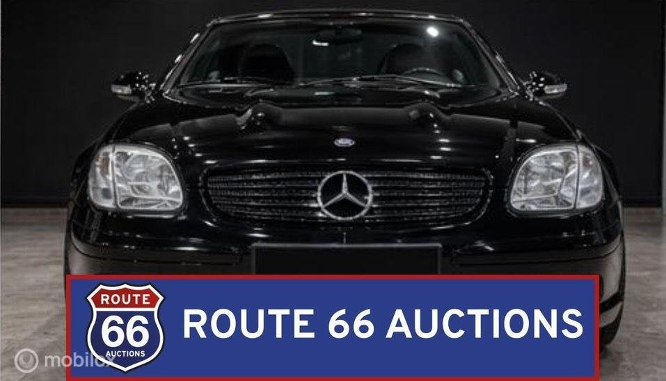 Mercedes-Benz SLK 32 AMG | 1999 | Route 66 Auctions, Autos, Achat, Entreprise, Boîte manuelle, Autre carrosserie