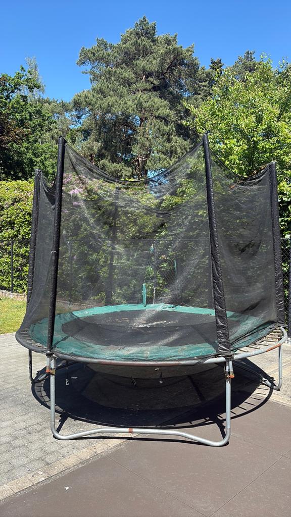 Trampoline, Kinderen en Baby's, Speelgoed | Buiten | Trampolines, Ophalen, Gebruikt