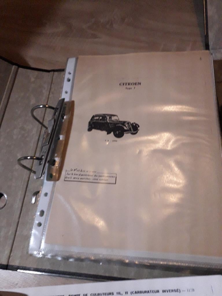 HANDLEIDING VOOR DE WERKPLAATS VAN DE CITROEN TRACTION, Auto diversen, Handleidingen en Instructieboekjes, Ophalen