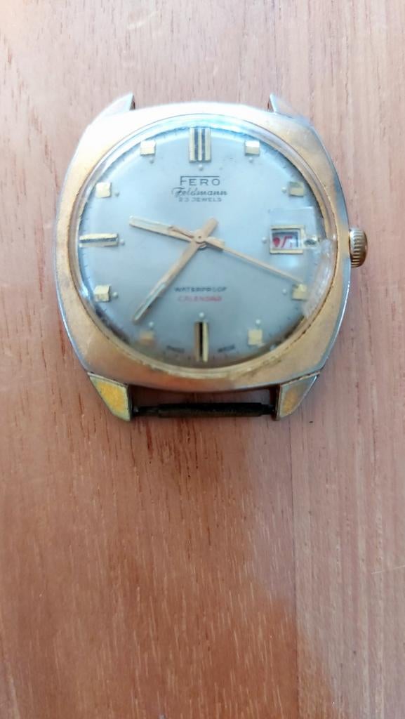 Montre rétro vintage pour homme Fero Feldmann, 23 rubis, Bijoux, Sacs & Beauté, Montres | Anciennes | Antiquités, Enlèvement ou Envoi