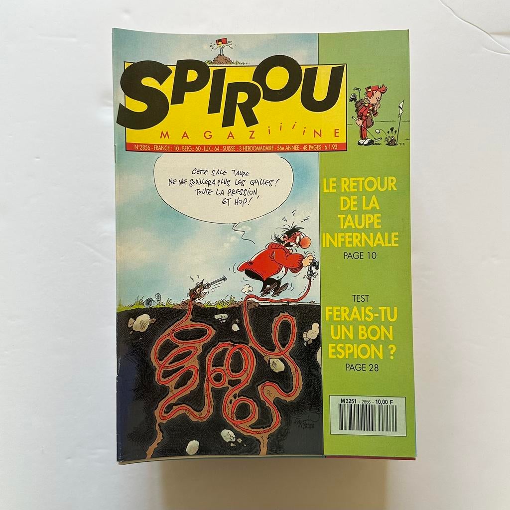 Spirou Magazine année 1993 complète, Verzamelen, Ophalen, Guust of Robbedoes, Zo goed als nieuw, Boek of Spel