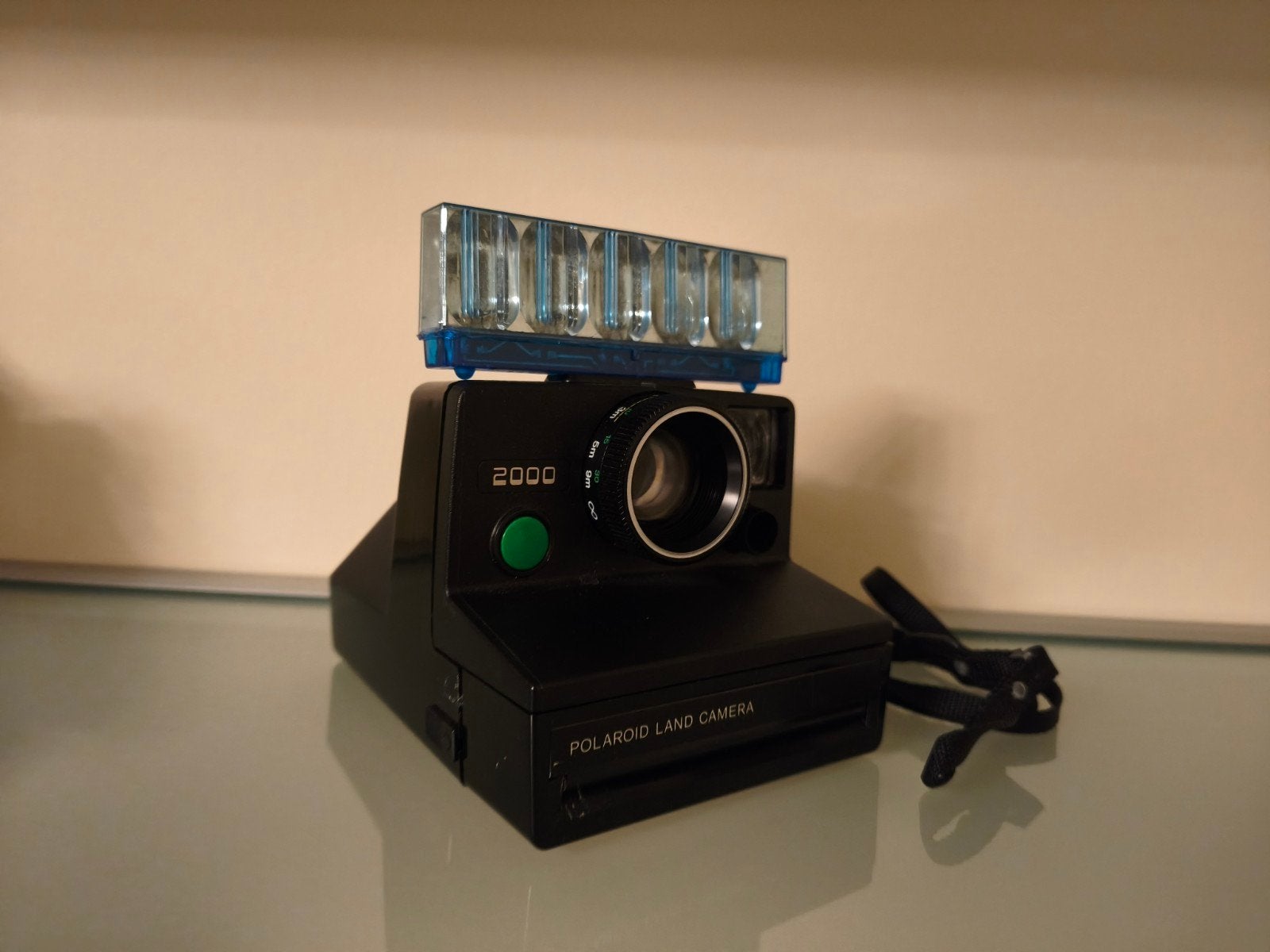 Polaroid Land Camera 2000 + flitser + draagtas, Ophalen, Zo goed als nieuw, Polaroid, Polaroid