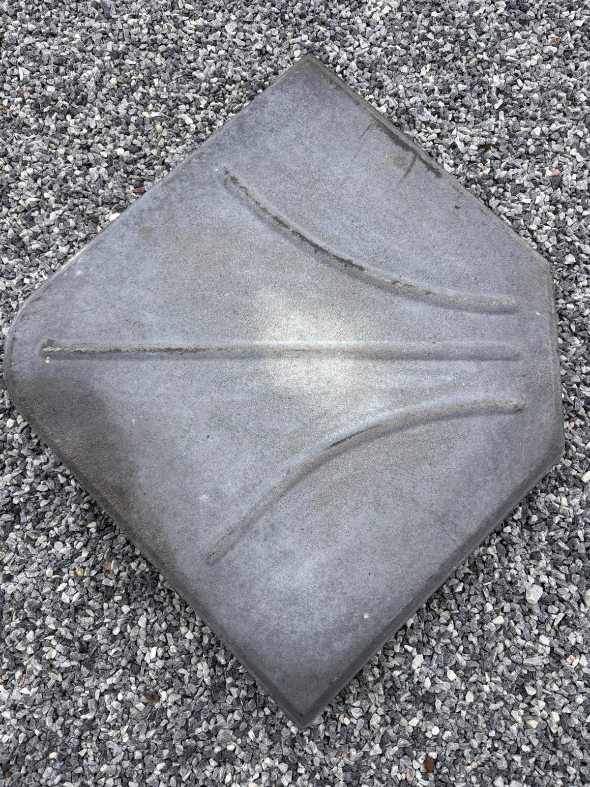 Betonsteen parasolvoet, Tuin en Terras, Ophalen, Zo goed als nieuw, Minder dan 1 meter, Parasolvoet