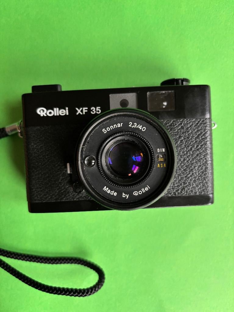 Rollei XF35 camera film getest, Audio, Tv en Foto, Fotocamera's Analoog, Ophalen of Verzenden, Zo goed als nieuw, Compact, Overige Merken