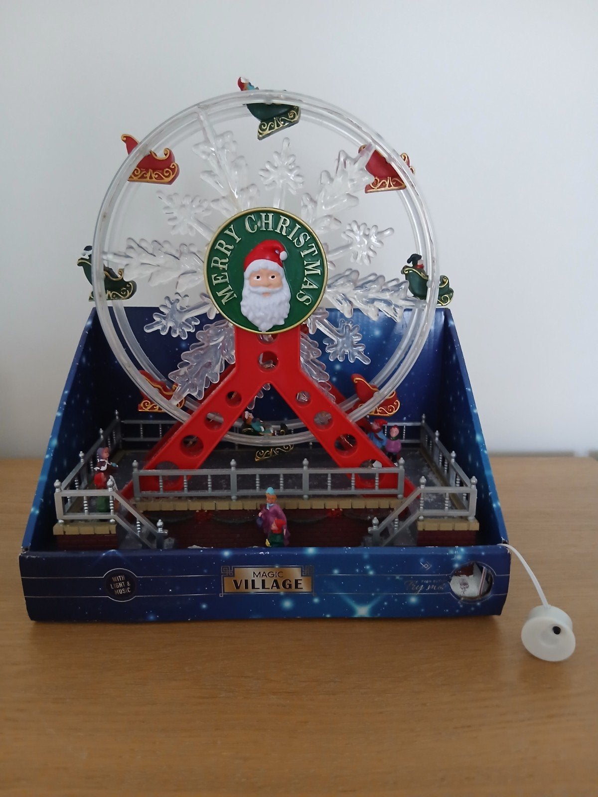 Kerst Reuzerad, Diversen, Ophalen