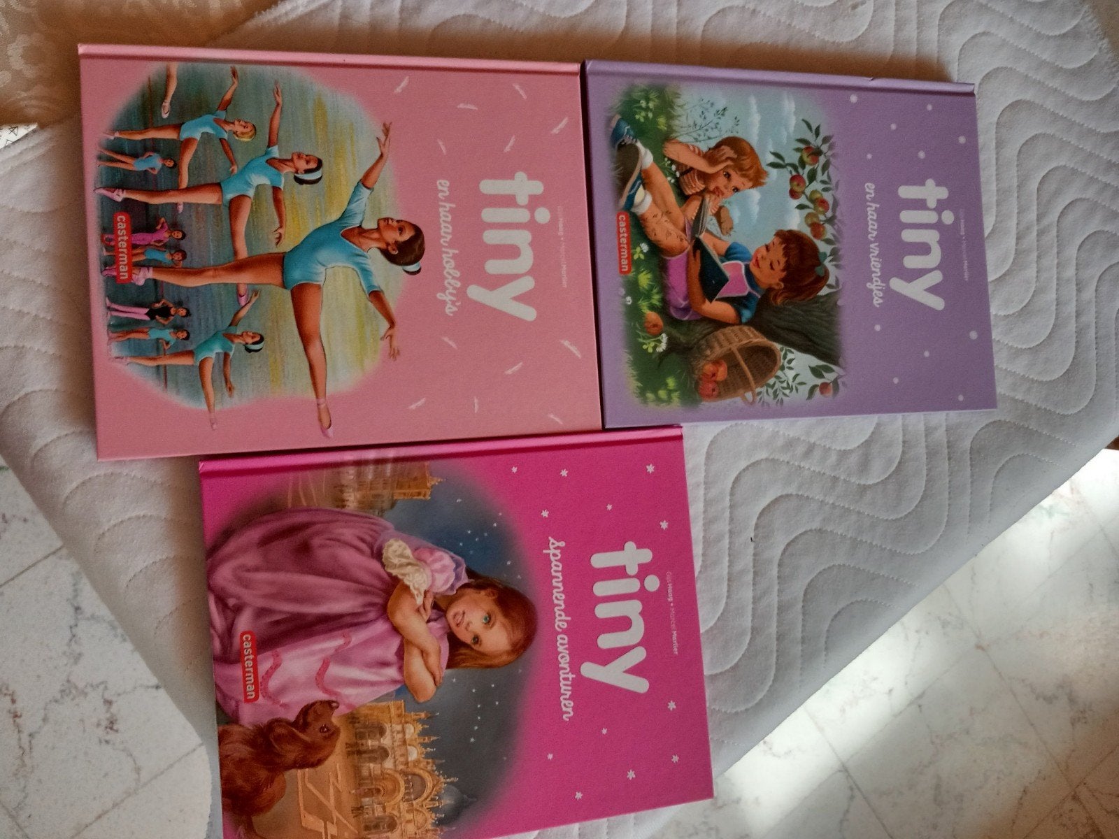 Tiny leesboekjes, Boeken, Ophalen