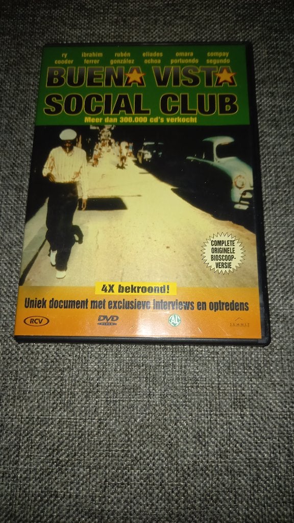 DVD Buena Vista Social Club, Ophalen of Verzenden, Gebruikt, Documentaire