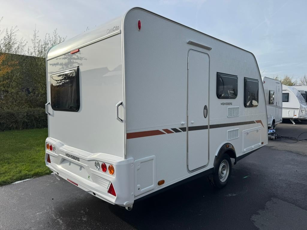 Weinsberg Caracito 390 QD, Caravanes & Camping, Caravanes, Entreprise, 5 à 6 mètres, Poêle, 750 - 1000 kg