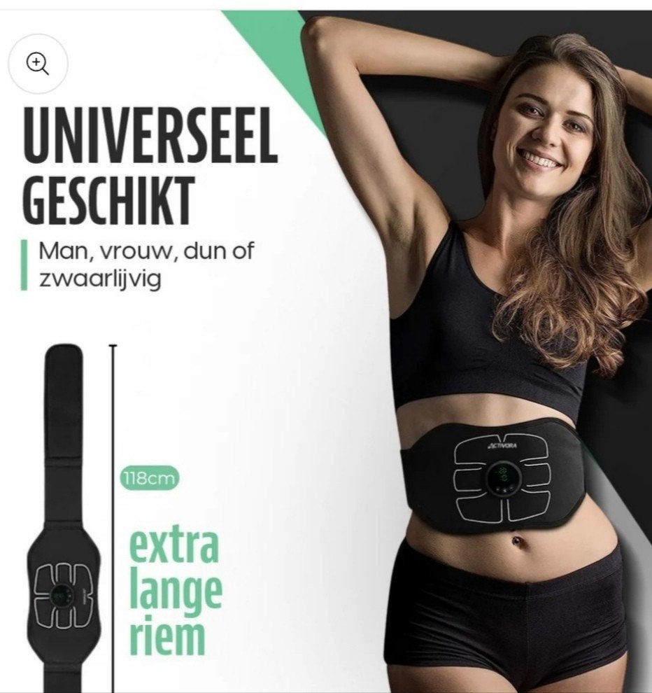 Buikspier  Ems- trainer Activora, Ophalen