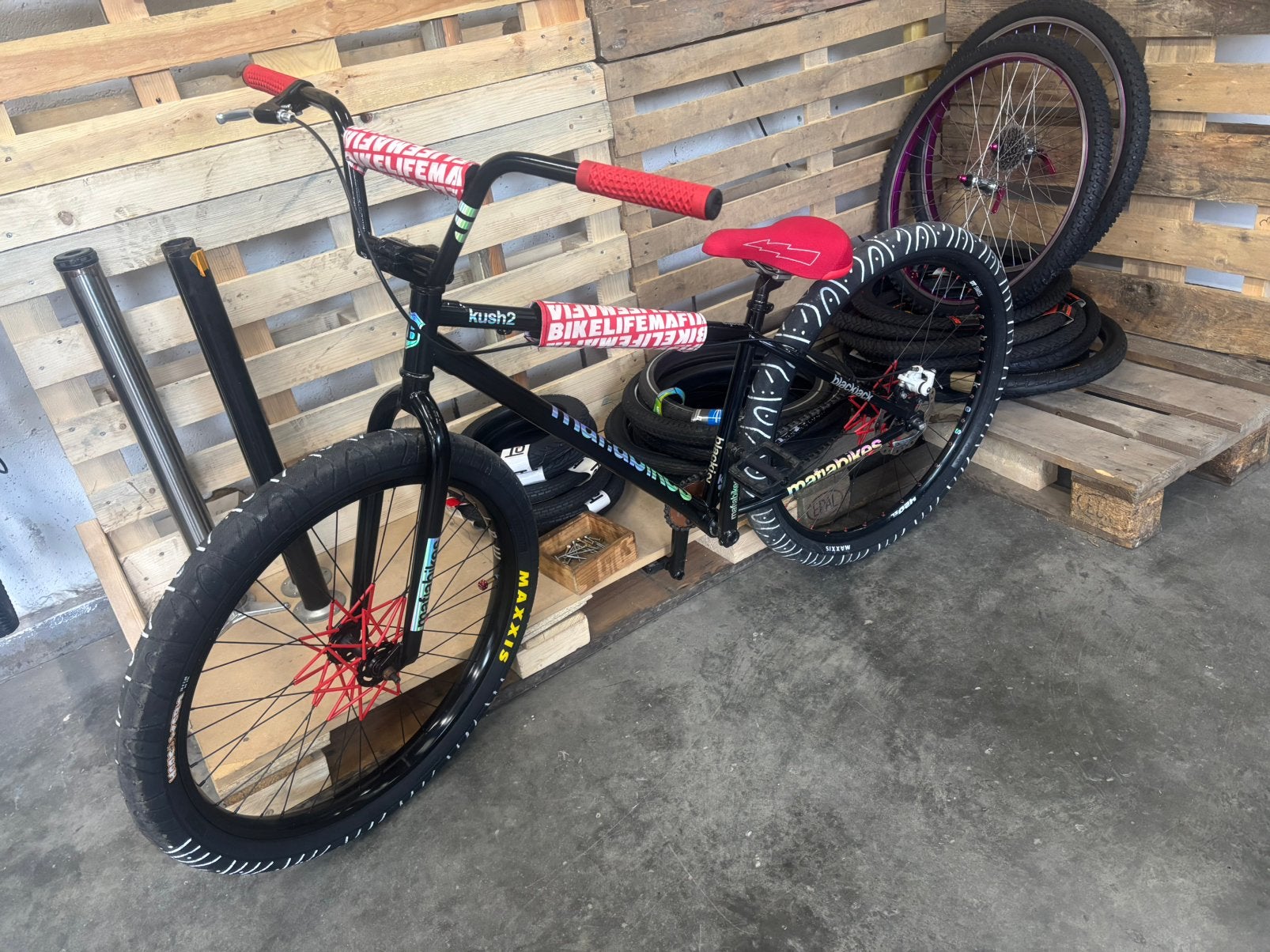 Bmx Mafiabike 26 disk poker custom