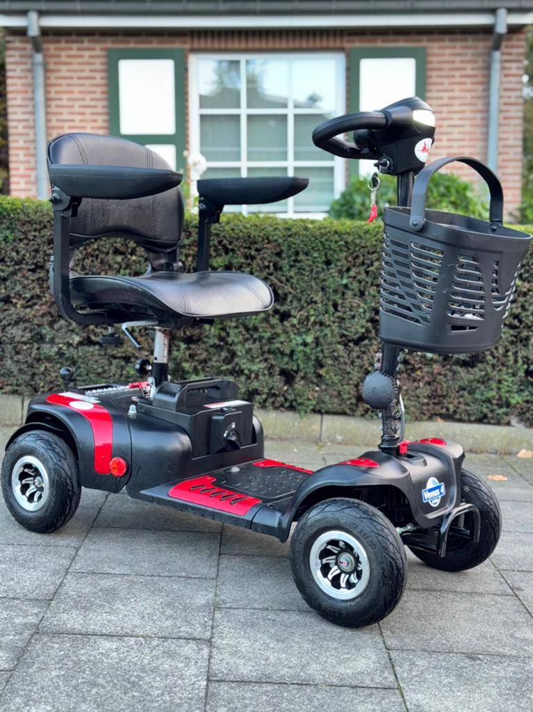 Opvouwbaar Vermeiren Venus Sport 4wiel Scootmobiel deelbaar, Diversen, Ophalen of Verzenden, Inklapbaar, Zo goed als nieuw, Elektrische rolstoel