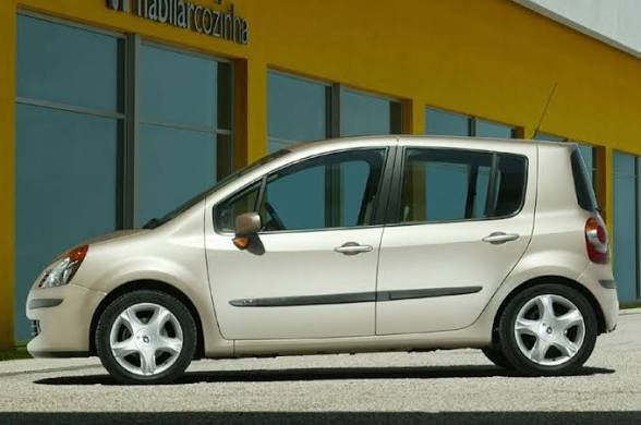 Renault modus 2006 64000km, Auto's, Renault, Automaat, Euro 5, Cruise Control, Beige