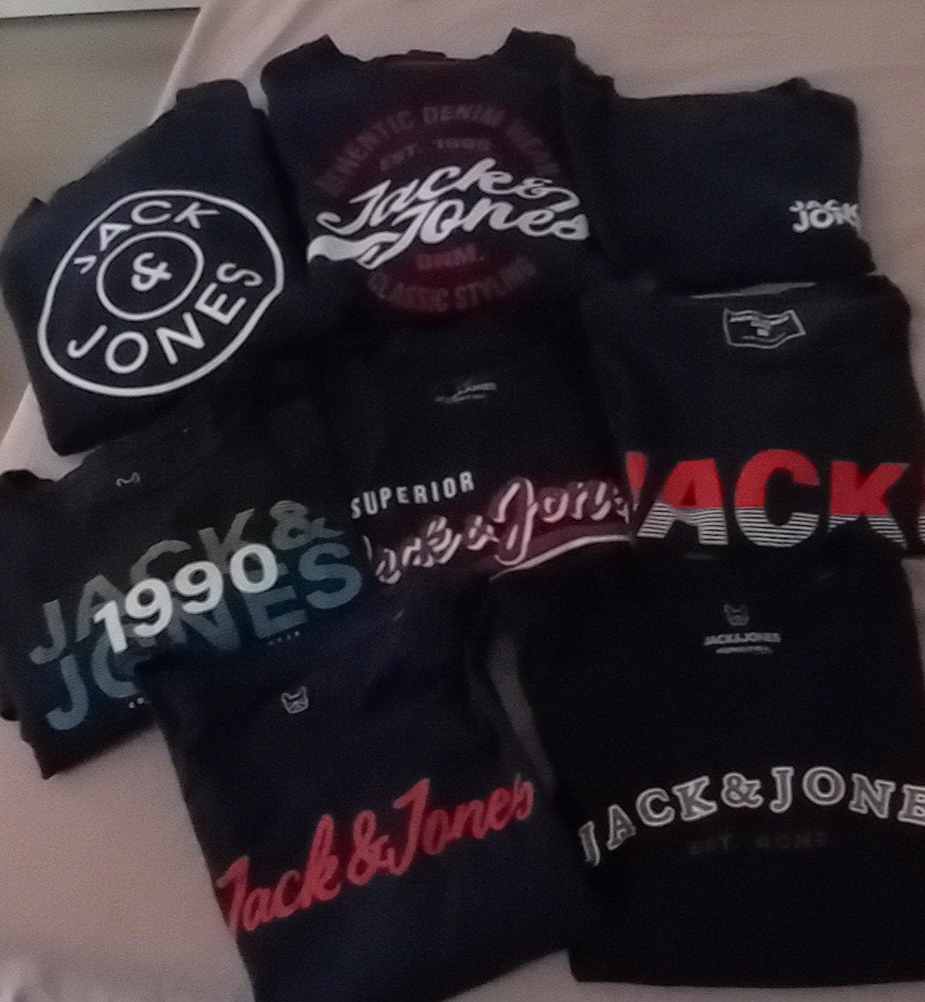 Jack&jones pakket jongens-heren (9delig voor 20€)Maat:S, Kleding | Heren, Ophalen, Zo goed als nieuw, Maat 46 (S) of kleiner