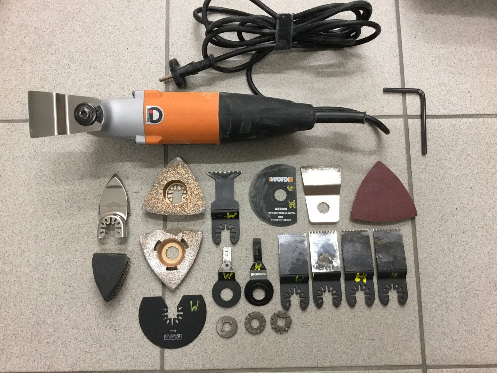 Multi tool worxs, Ophalen of Verzenden, Zo goed als nieuw