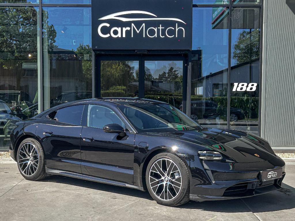 Porsche Taycan TURBO - PANO | BOSE | ACC | 360 | CHRONO, Auto's, Porsche, Automaat, 0 cilinders, Euro 6, Zwart