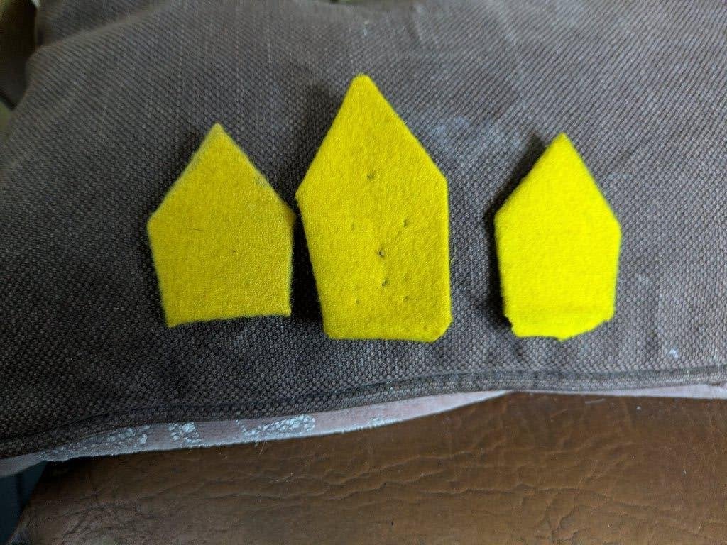 2e 3e en 4e jagers te paard, Enlèvement ou Envoi, Emblème ou Badge