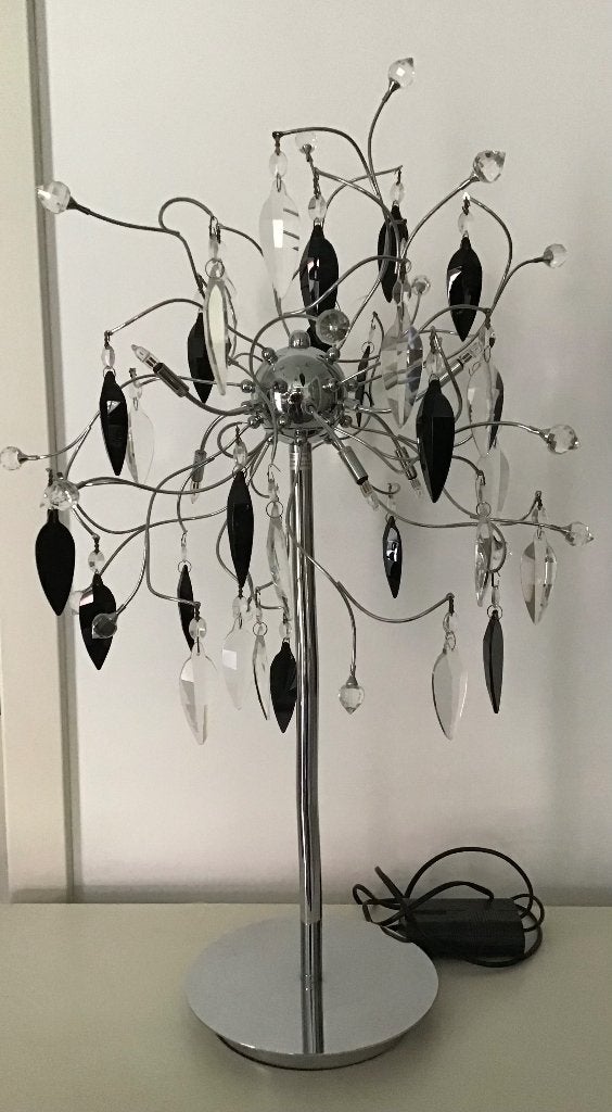 Tafellamp, Ophalen, Gebruikt, Glas, 75 cm of meer