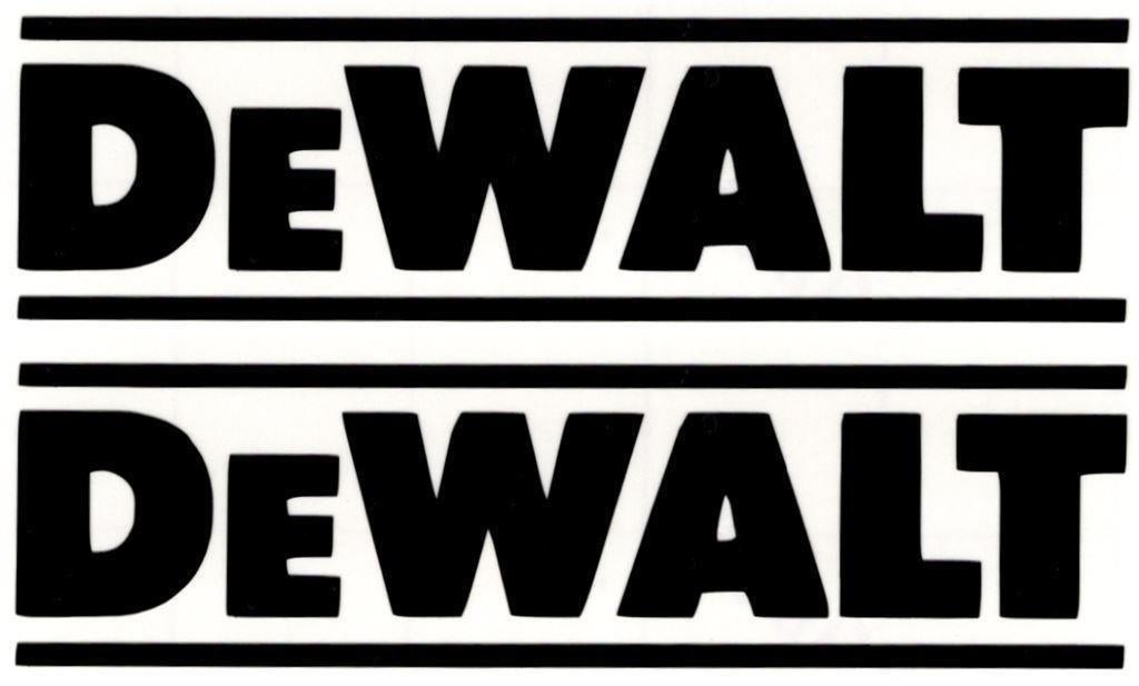 DEWALT sticker set #1, Verzenden, Nieuw