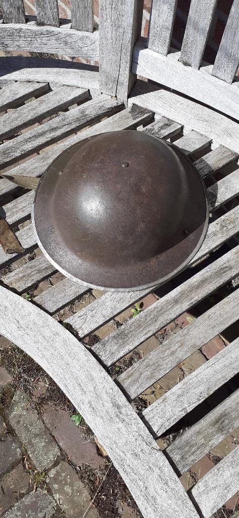Britse MKII helm 1942, Verzamelen, Militaria | Tweede Wereldoorlog, Verzenden, Landmacht, Helm of Baret