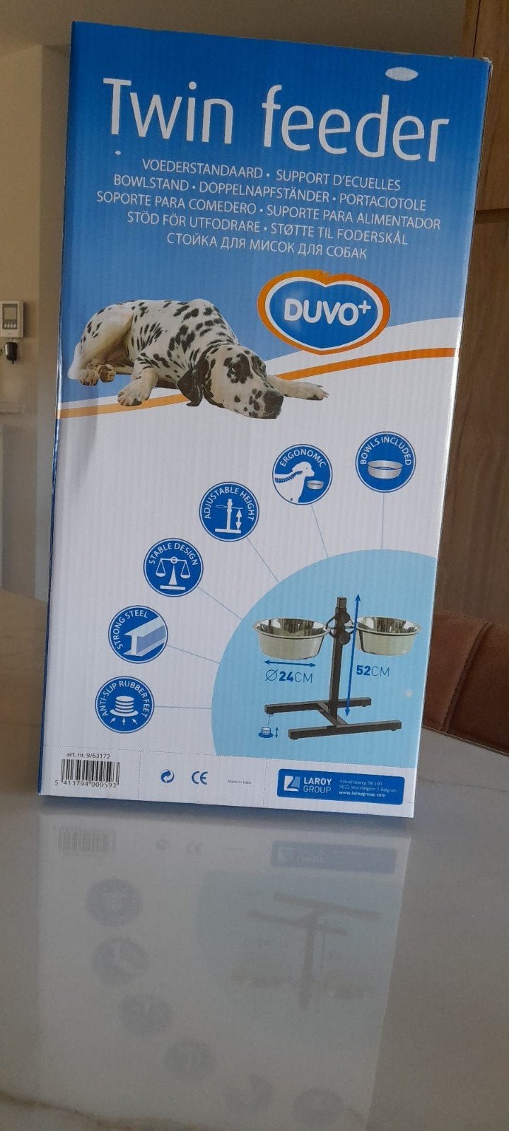 Staander voor honden nieuw nog in de doos, Ophalen