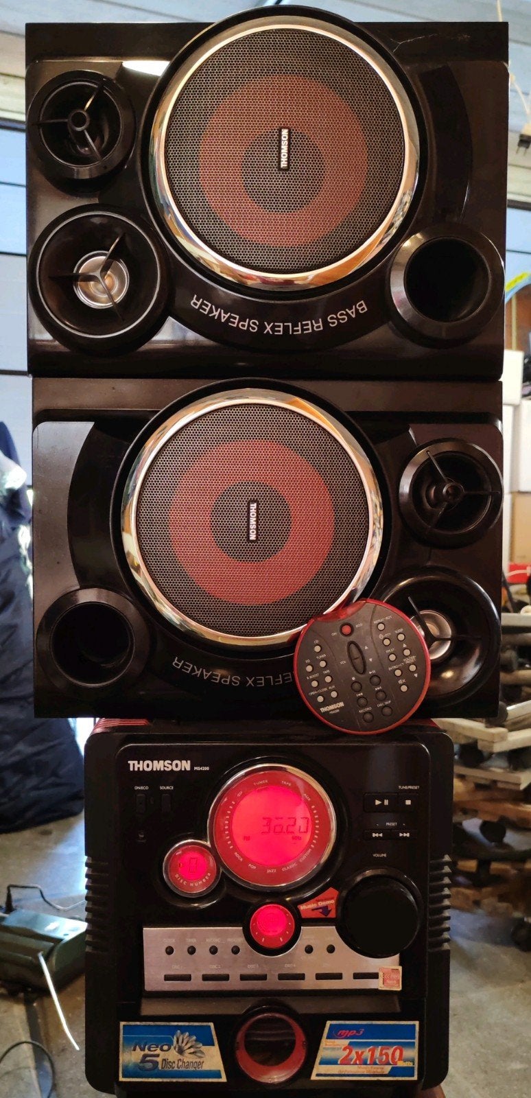 Chaine hifi pour pièces 300 watts