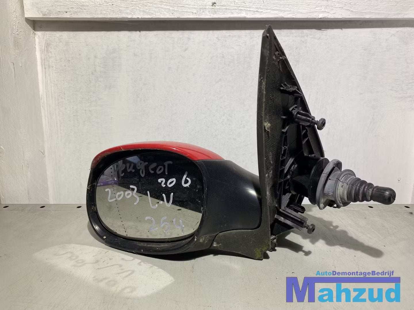 PEUGEOT 206 SW Rood KKN Links spiegel buitenspiegel 2002-200, Taurusavenue 1
2132 LS  Hoofddorp, NL, Contact.group@renault.com