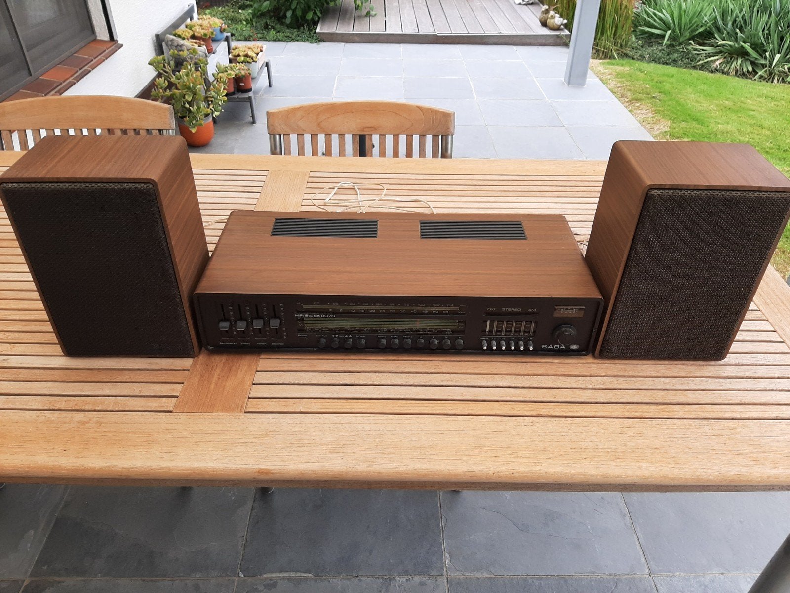 Vintage radio SABA Hifi Studio 8070 Stereo, Enlèvement