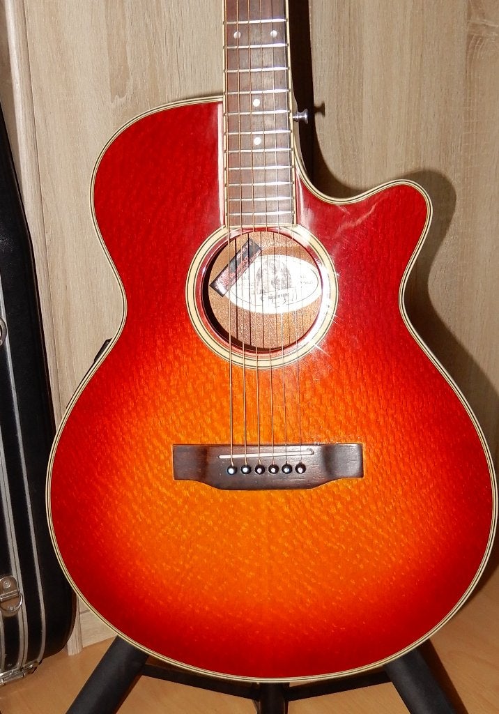 Epiphone électro-acoustique PR6e deluxe, Enlèvement, Utilisé, Guitare Western ou Guitare Folk, Avec capteur (piezo)