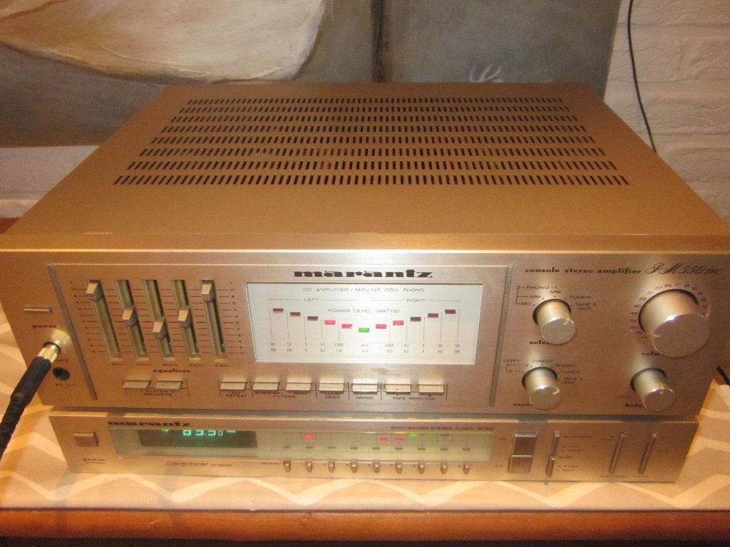 Marantz PM 550 avec tuner, Marantz, Enlèvement ou Envoi, 60 à 120 watts, Stéréo