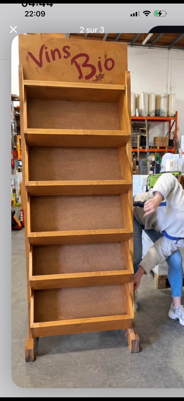 Houten display (1 tot 3 stuks), Zakelijke goederen, Ophalen, Huis en Inrichting